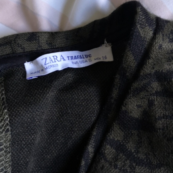 Zara Jumpsuit - green animal print - Picture 2 of 4